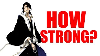 How Strong Is Byakuya?