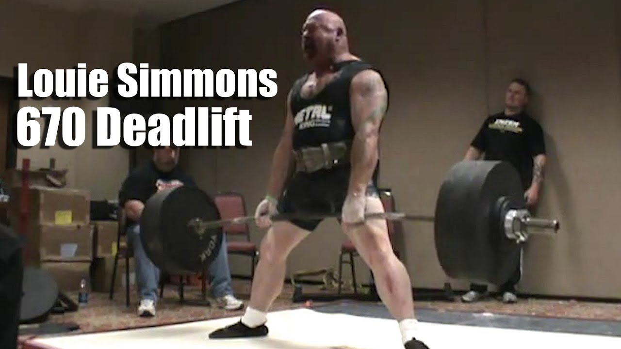 Louie Simmons of Westside Barbell Deadlifts 670 lbs. at 62 yrs old