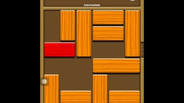 Unblock me free solutions intermediate level 1 ( android and ios app solutions all levels )