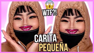 RETO DE MAQUILLAJE "LA CARITA" 😅 TINY FACE CHALLENGE