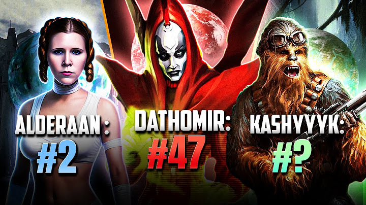 ranking canon star wars planets from hellish to paradise
