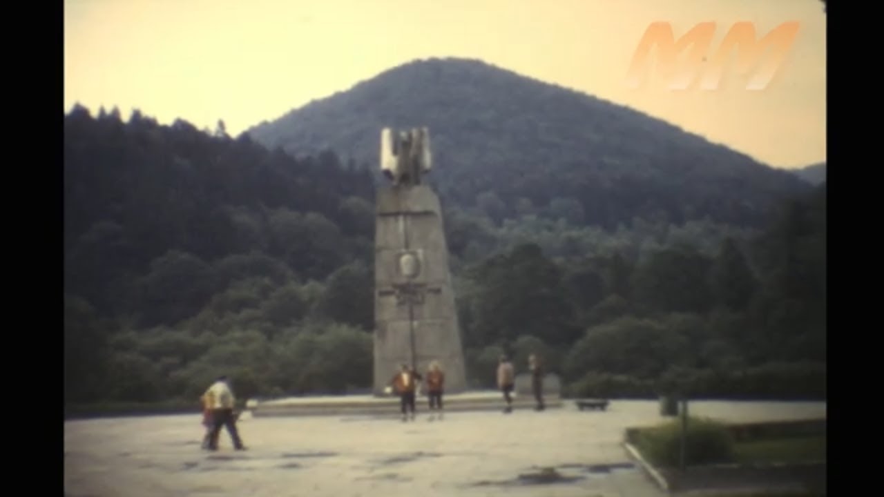 Road Trip in Southern Poland 1973 old cine film 345
