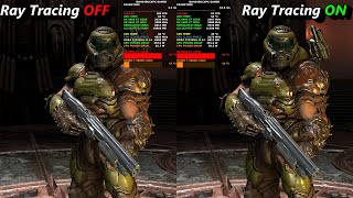 DOOM ETERNAL Ray Tracing ON Vs OFF 4K | RX 6900 XT | Ryzen 7 5800X