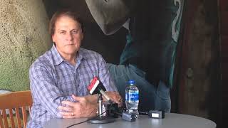 VIDEO: Tony La Russa press conference at Chiefs game