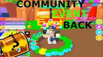 ✨COMMUNITY EVENT IS BACK! Blob Simulator 2 ROBLOX |  EVENT CHEST