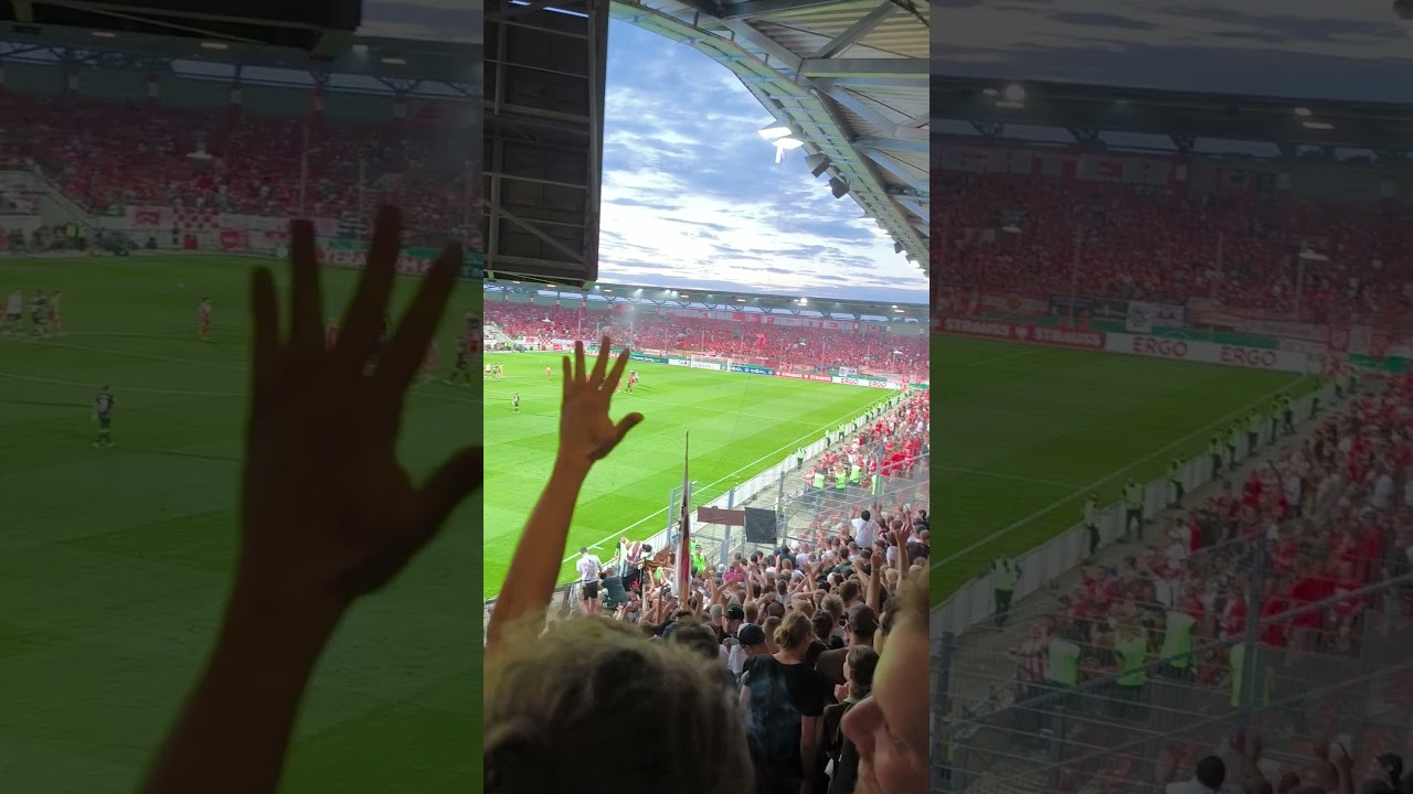 "Ach ihr, ihr seid ja auch noch da" - St. Pauli Fans senden Grüße nach Halle