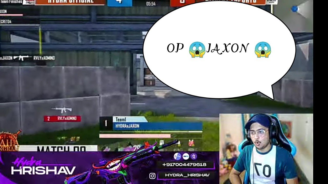 Hydra Hrishav rection on hydra tdm match Hydra VS Marcos