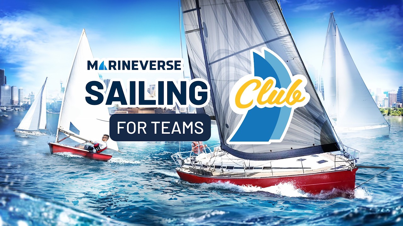⁣MarineVerse for Teams - VR sailing for schools, clubs and events
