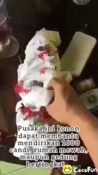 Setory wa lucu😅 pusaka jamN dulu yang konon bisa untuk membangun rumah
