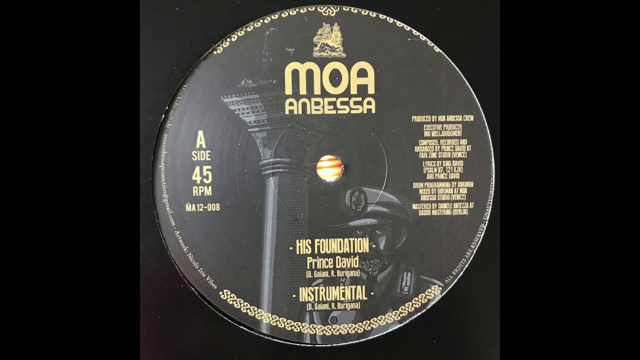 Watch His Foundation - Prince David - Moa Anbessa MA12-008 on YouTube Watch His Foundation - Prince David - Moa Anbessa MA12-008 on YouTube