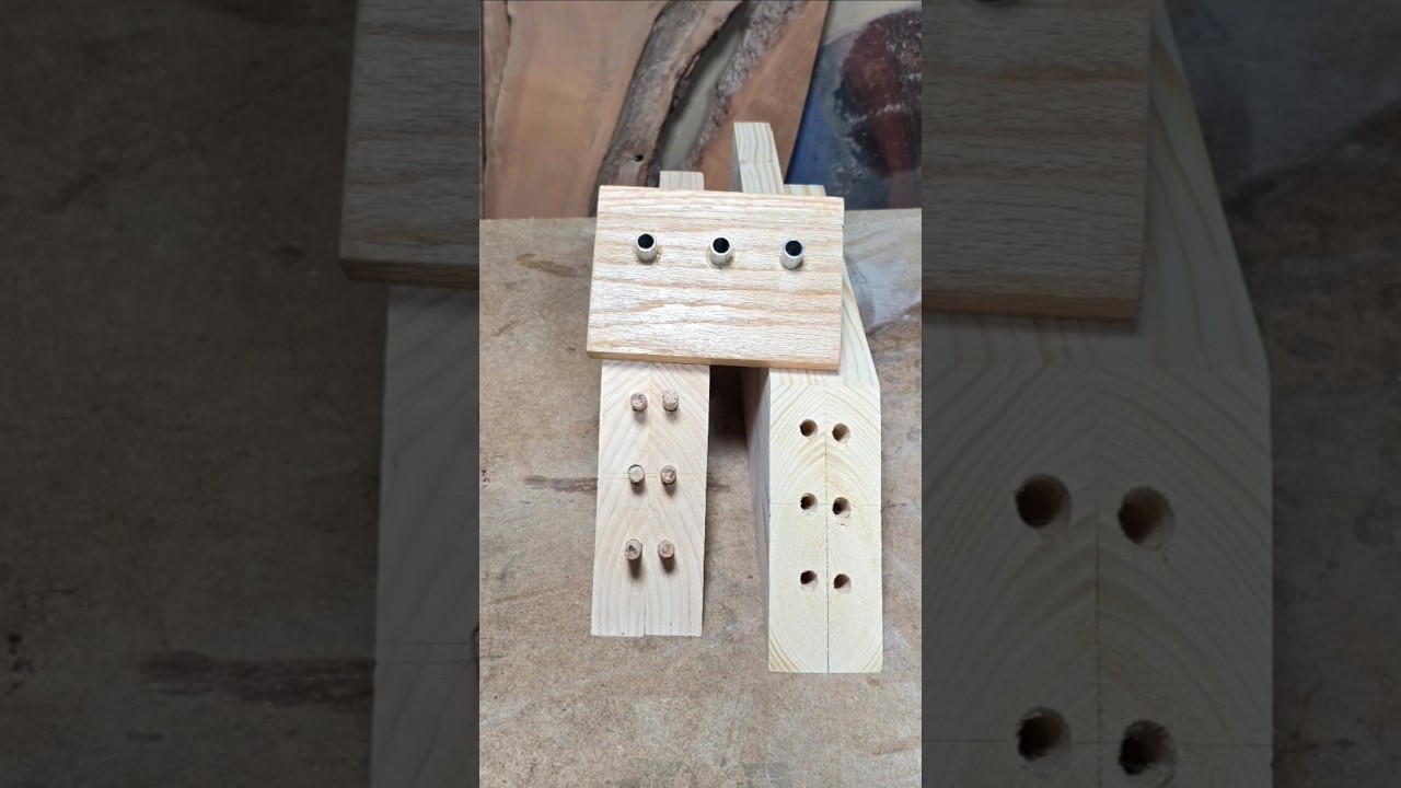 How to Make a Dowel Jig joint 3. 