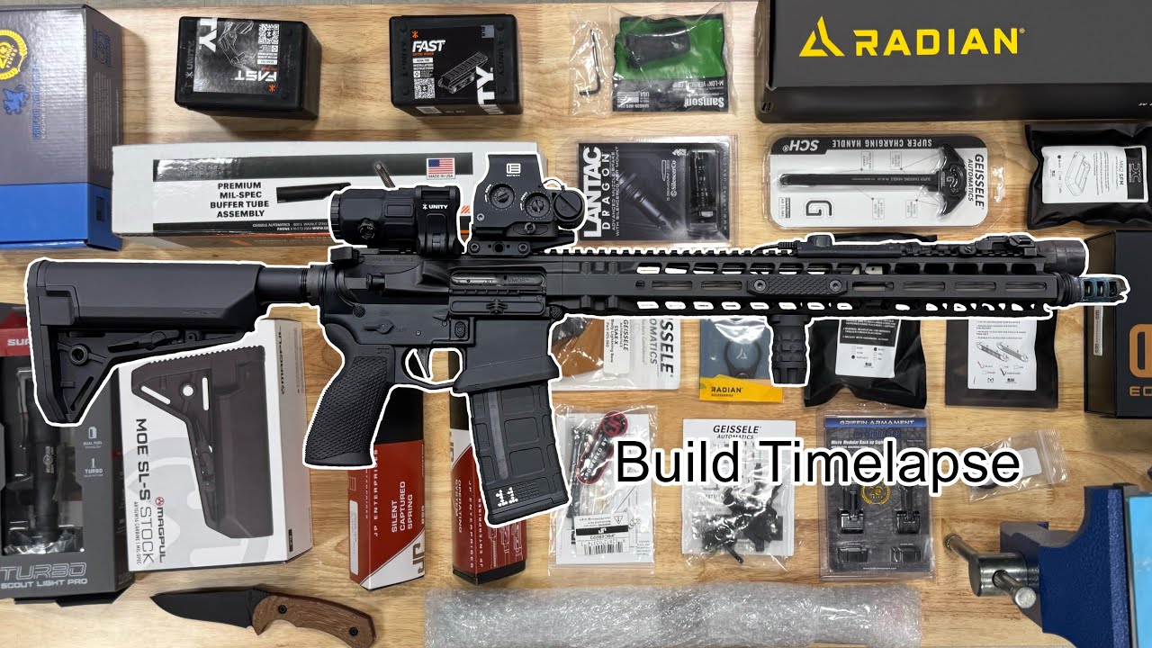 Сборка AR15 без отдачи