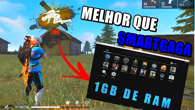 EMULADORES PARA JOGAR FREE FIRE! 