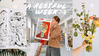 restful week to close April ☺︎ drawing, painting, unboxing by Leigh Ellexson 66,352 views 1 year ago 36 minutes