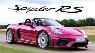 Celebrity 2024 Porsche 718 Spyder RS in Ruby Star Neo Profile