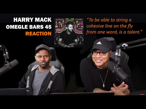 Legendary Freestyles | Harry Mack Omegle Bars 45 (REACTION!)