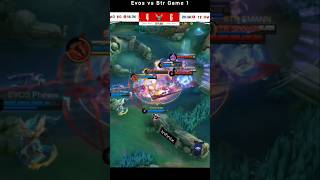 Highlights MPL ID🇮🇩 S17 Week 5 Day 2 EVOS vs BTR Game 1🔥 #mobilelegends #mplid