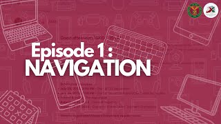 AMIS Registration Tutorial | Episode 1: Navigation