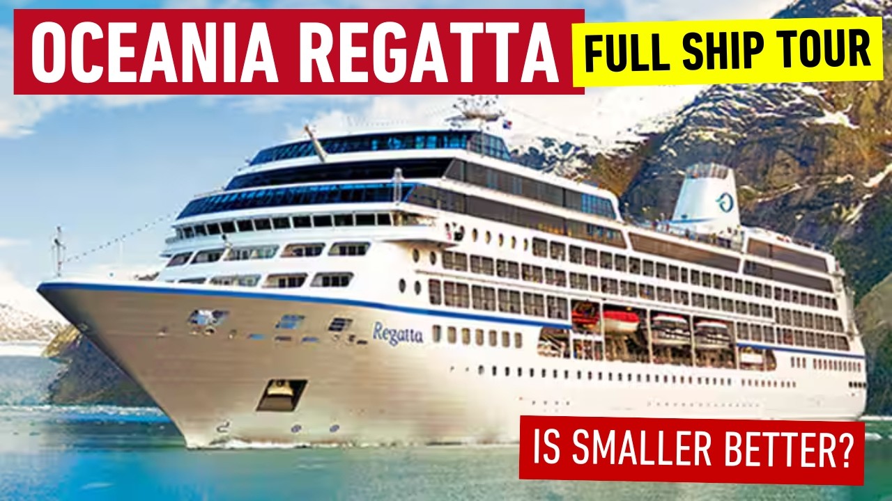 Small Ship, BIG Luxury: Inside the Oceania Regatta (Full Tour)