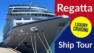 OCEANIA REGATTA  Full 2024 Tour of Regatta Luxury Cruise Ship