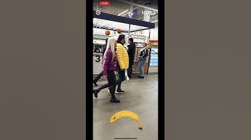 Banana Shooter in Augmented Reality #shorts #gaming #arkit #augmentedreality #mobilegame
