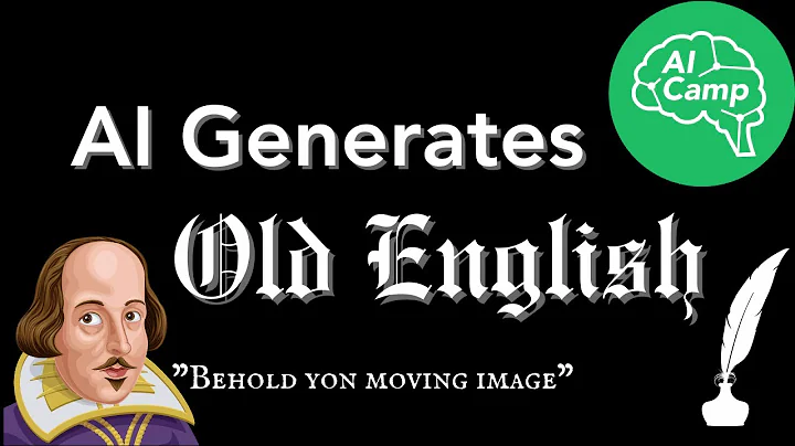 Experience the Magic of AI-Generated Old English!