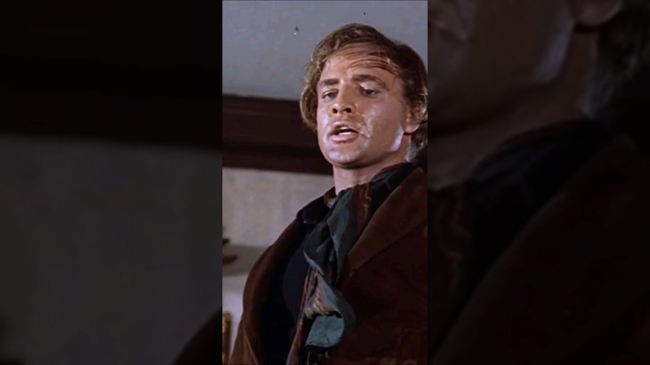 Get up ya tub of guts! | Marlon Brando | "One-Eyed Jacks" 🎬 🎥