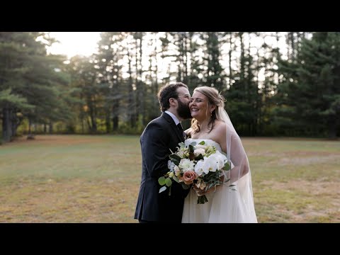 Laura and Sam | Bear Mountain Inn Wedding Video Sneak Peek | Maine Wedding video.