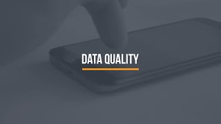 Data quality and Project Management