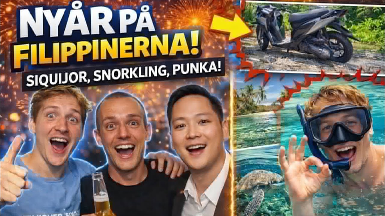 Detta hände på nyårsafton i Filippinerna…