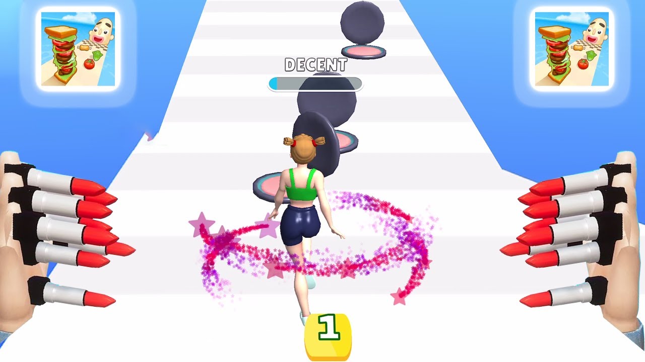 Satisfying Mobile Games Top 999 Tiktok Gameplay All Level Battery Run, Level Up Balls ...