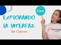 Interfaz de Canva