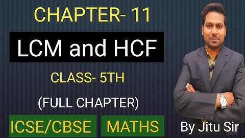 Maths/ICSE/Class 5th/LCM and HCF by RS LEARNING #maths #icse #cbse