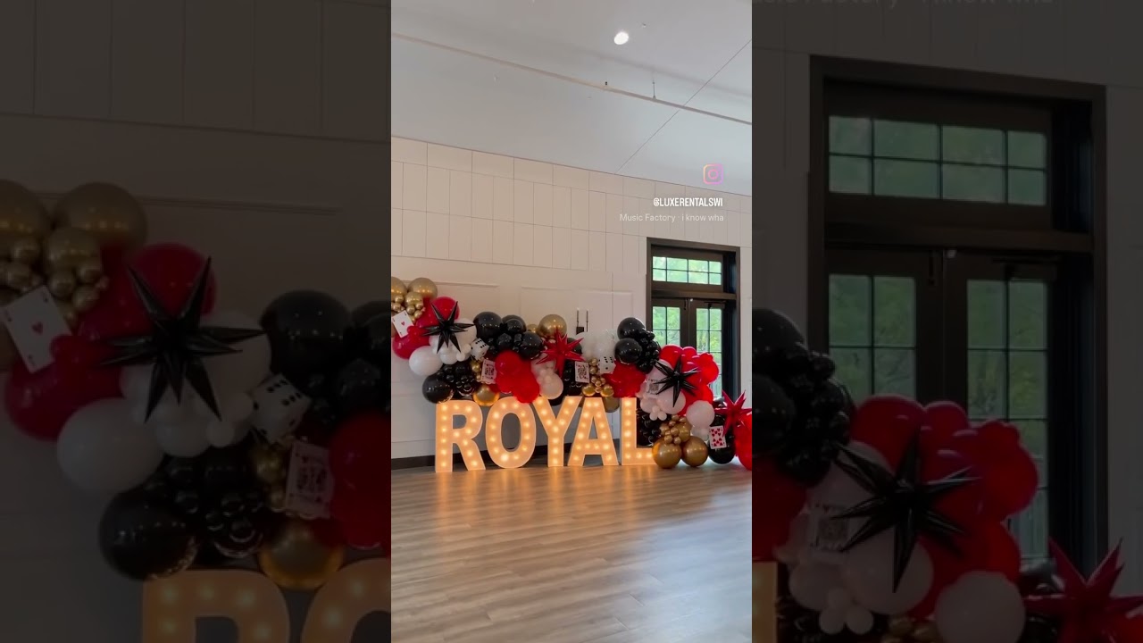 Obsessed with how this one turned out 😍😍 casino night kickoff party 🥳🏈♠️ 