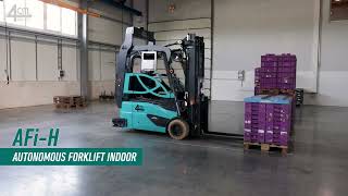 4am Robotics | Autonomous Forklift indoor AFi H   Compact