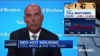 Toll Brothers CEO says he's seeing strong housing market across the board