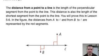 Geometry 5-2 Perpendicular and Angle Bisectors: Problem 3 - Using the Angle Bisector Theorem