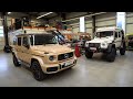 Mercedes NEW G-WAGON G-KLASSE mit 3 Achsen Made in Germany LETECH Spezial-Umbauten
