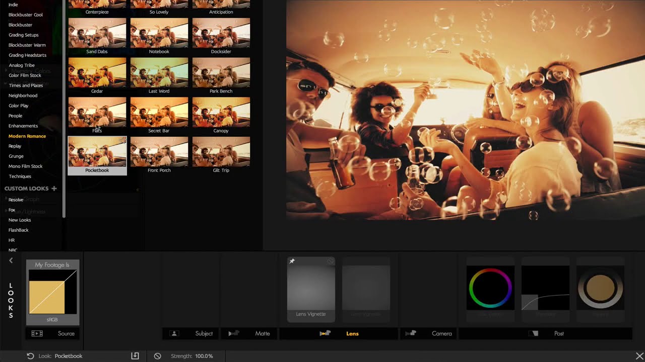 Pinning Tools in Magic Bullet Looks