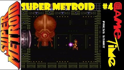 Super Metroid Snes Walkthrough and Commentary Part 4 With Game Time!