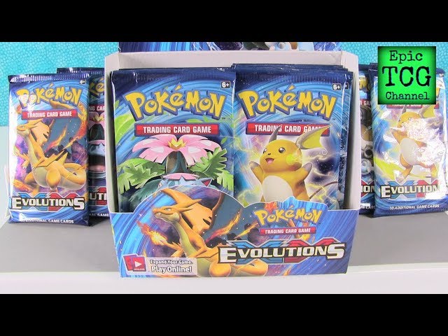 Pokemon XY Break Through Booster Packs Opening Unboxing Epic Pulls