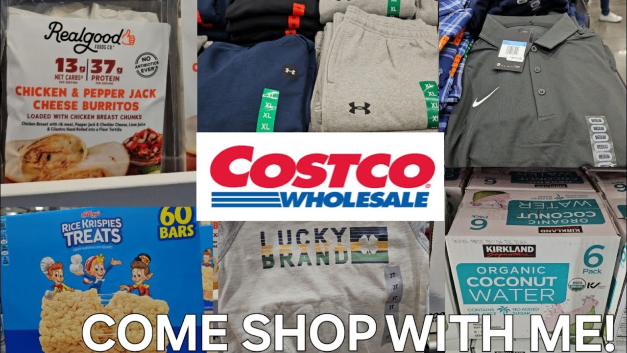 COSTCO SHOPPING KIDS CLOTHING DEALS OF THE WEEK SHOP WITH ME
