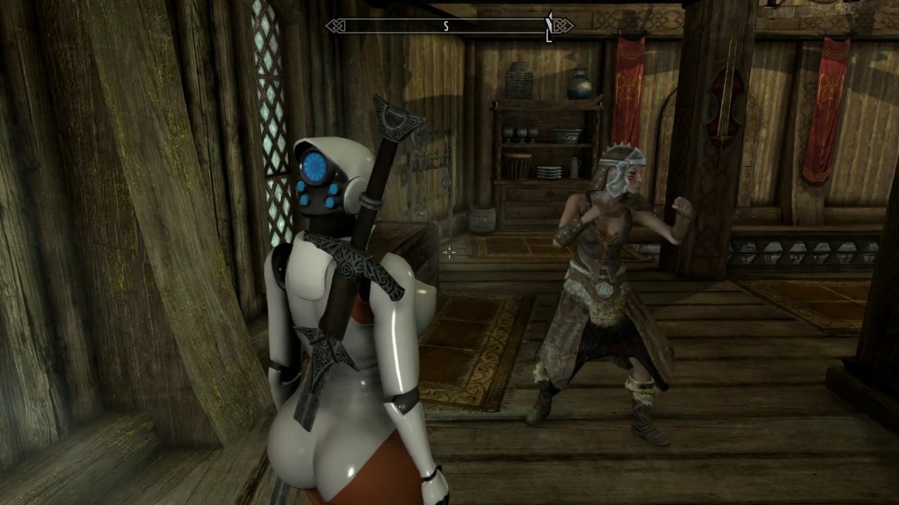 ภาพตัวอย่างวิดีโอสำหรับ Let's Play - Haydee in Skyrim SE, Speak with the leader of the Companions