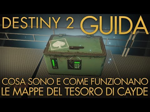 Video: Spiegazione Delle Mappe Del Tesoro Di Destiny 2 - Come Trovare Mappe Del Tesoro Cayde-6 E Ricevere Frammenti Di Lettere