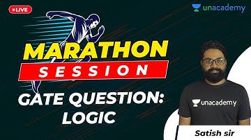 GATE Exam Questions on LOGIC | Discrete Maths | Marathon Session | By Satish Sir