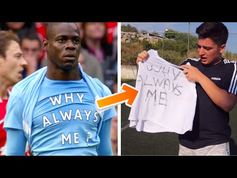 FUTBOLCULARIN GOL SEVİNÇLERİNİ TAKLİT ETTİM!