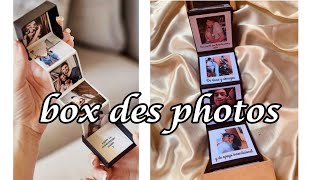 طريقة صنع box des photos بوكس الصور بكل بساطة ♥️ مشروع مربح 💵