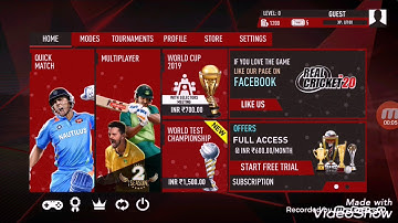 Real Cricket 20 Hack || Link in the description || Everything Unlocked ||