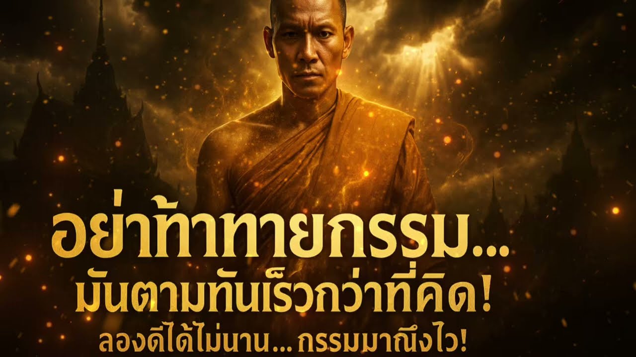 อย่าท้าทายกรรม…มันตามเร็วกว่าที่คิด ⚡ (ใครดูจบ ชีวิตจะไม่กล้าทำชั่วอีกเลย)