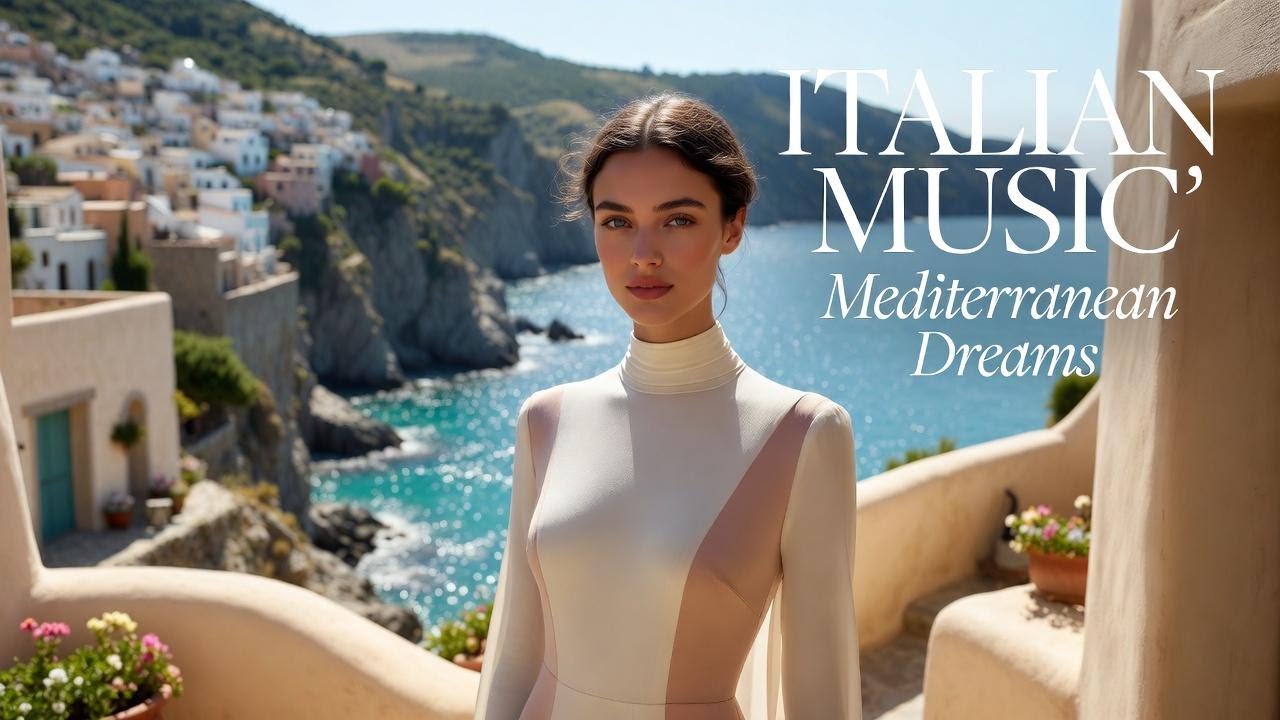 Italian Vibes & Mediterranean Chill 🎶 2+ Hours Italy Scenic Relaxation 4K | Dolce Italia Music